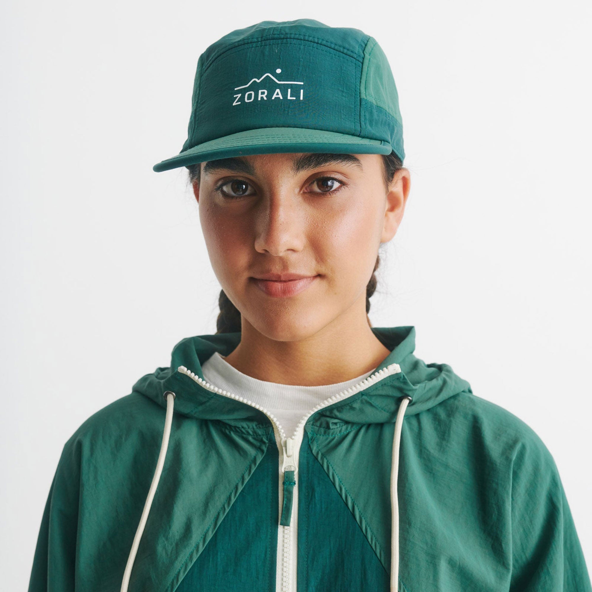 Womens Retro Trek Cap Daintree Green