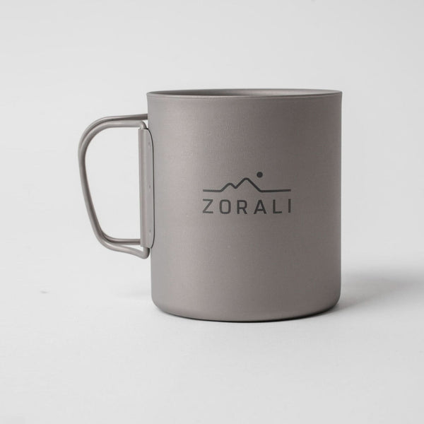 Trek-ready 375 mL Titanium Mug