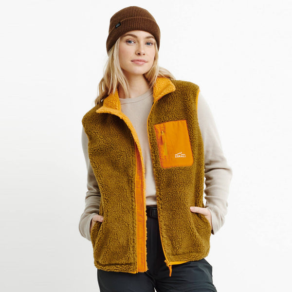 Womens Retro Recycled Vest Yellowstone