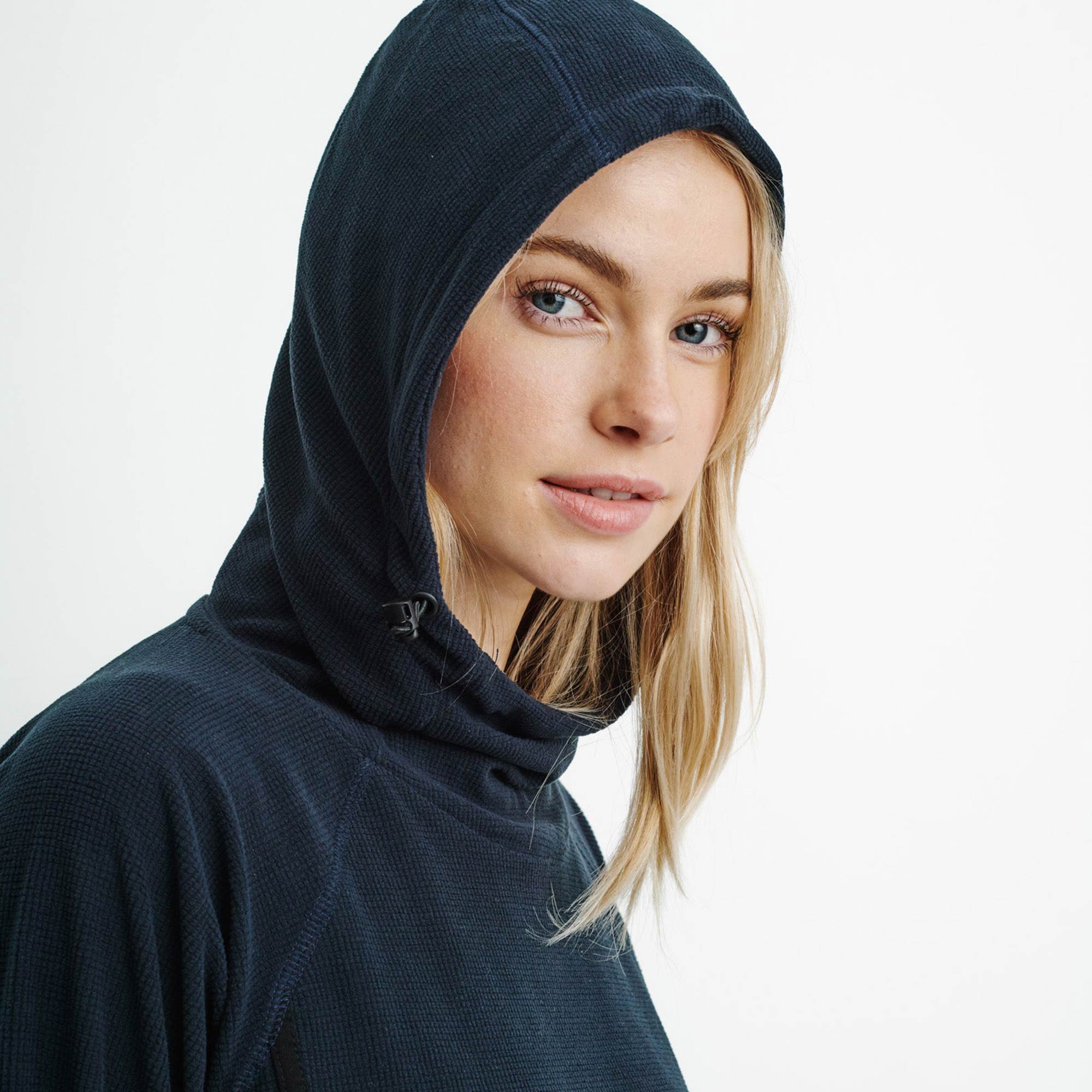 Womens Air-Grid Fleece Navy