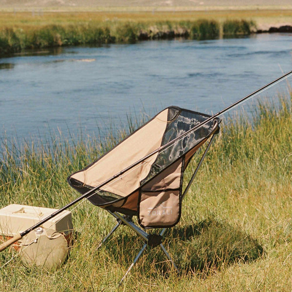 Trek-Ready Camp Chair Tan