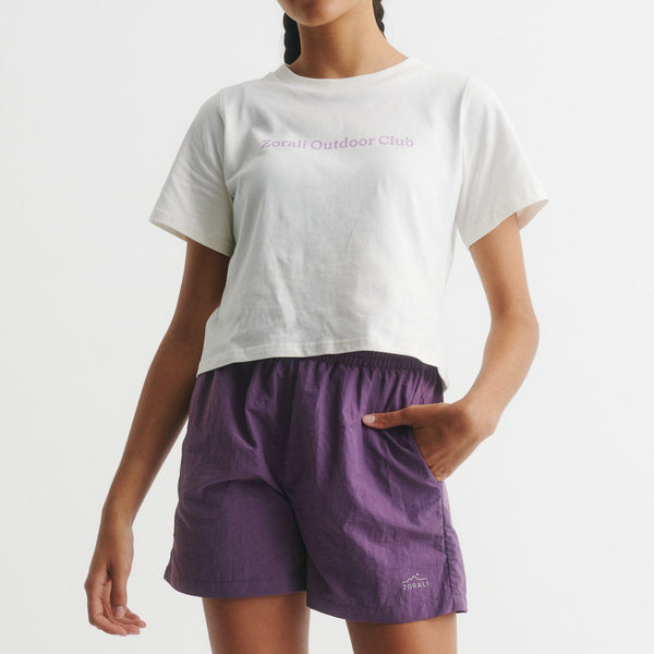 Womens Relaxed Recycled Short Berry