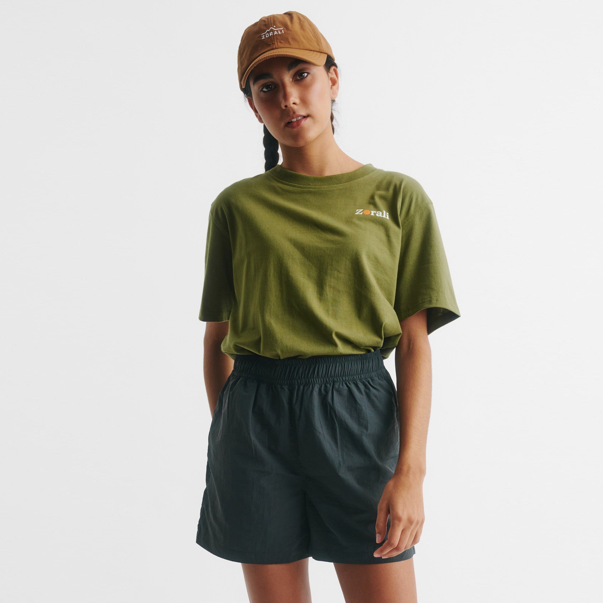 Womens Relaxed Recycled Short Black