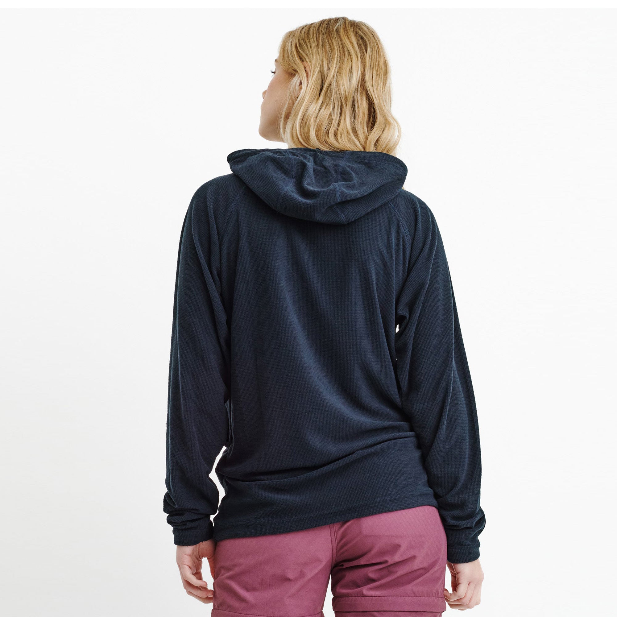 Womens Air-Grid Fleece Navy
