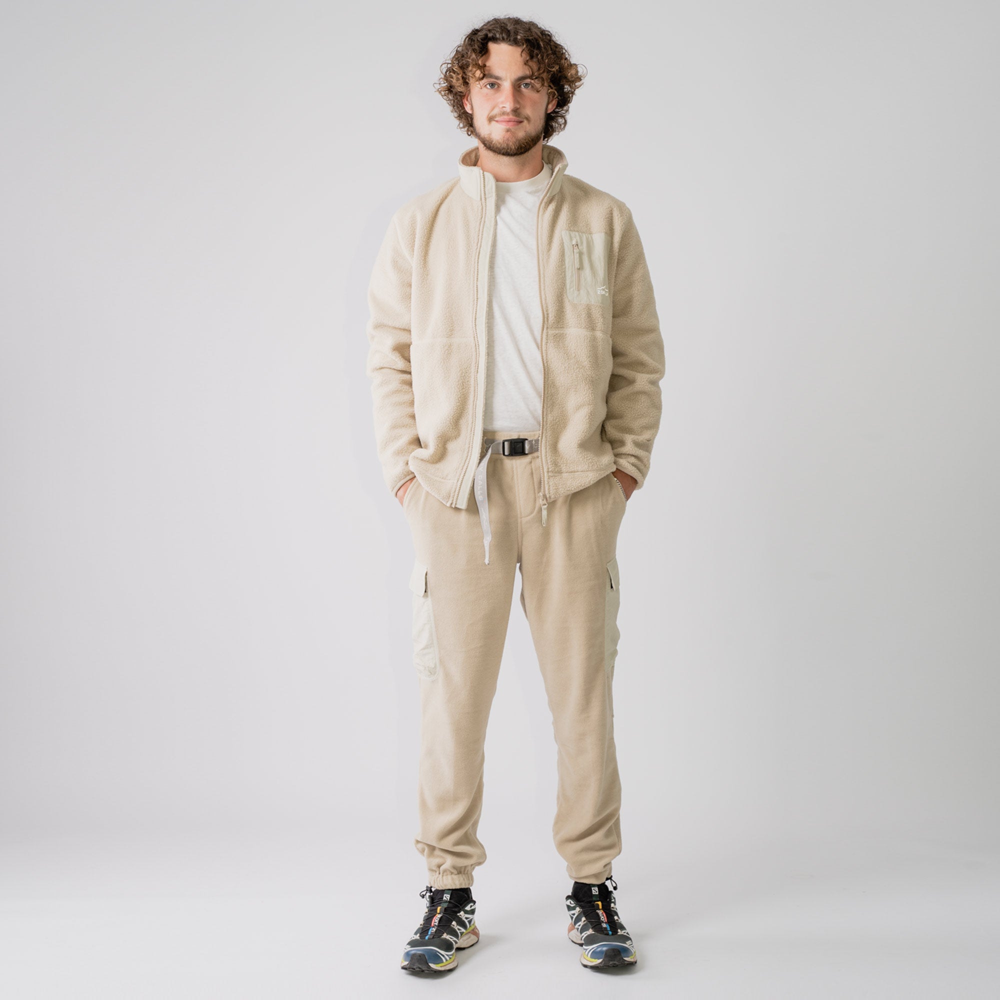 Mens Cosy Camp Fleece Oat
