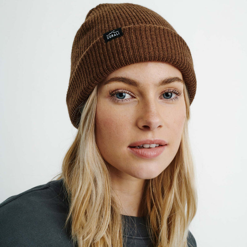 Merino Beanie Brown
