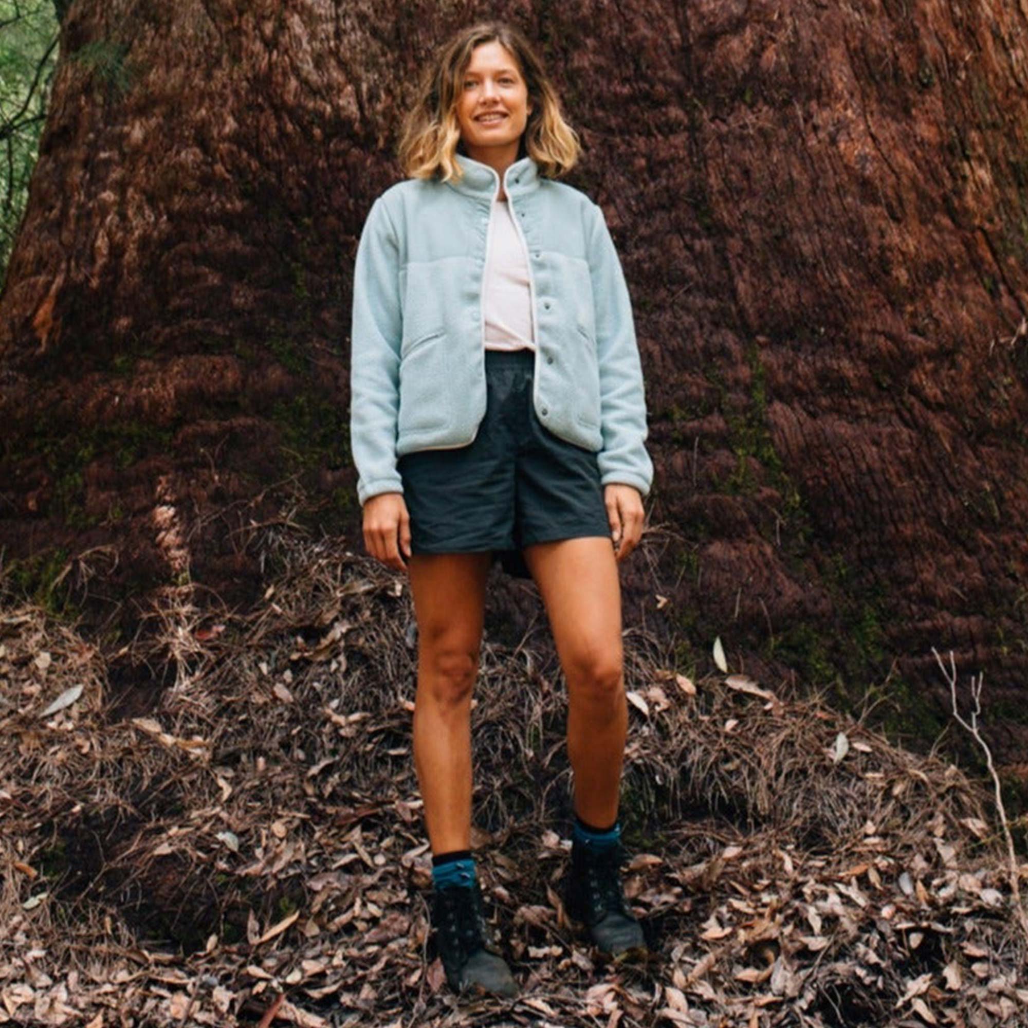 Womens Relaxed Recycled Short Black