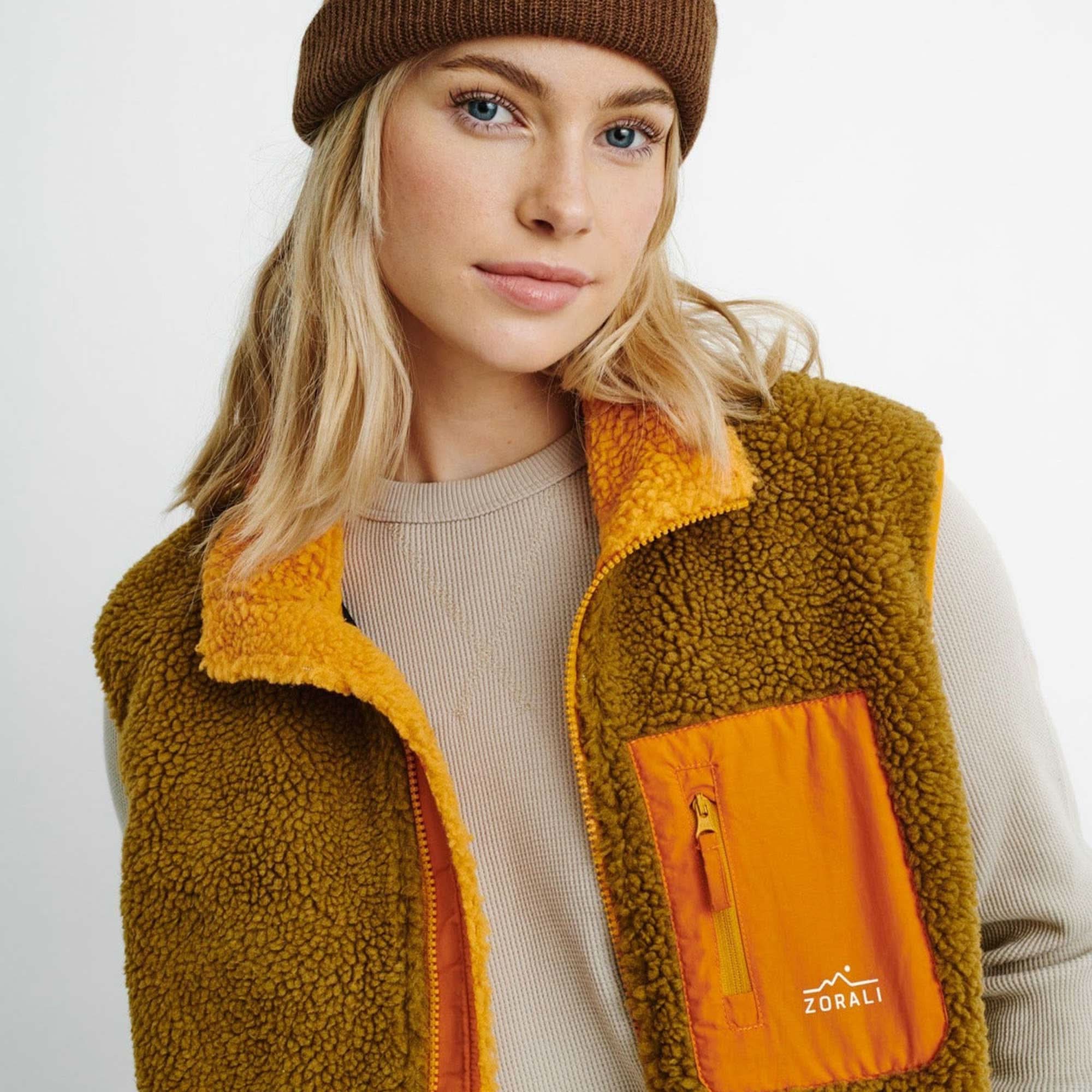 Womens Retro Recycled Vest Yellowstone