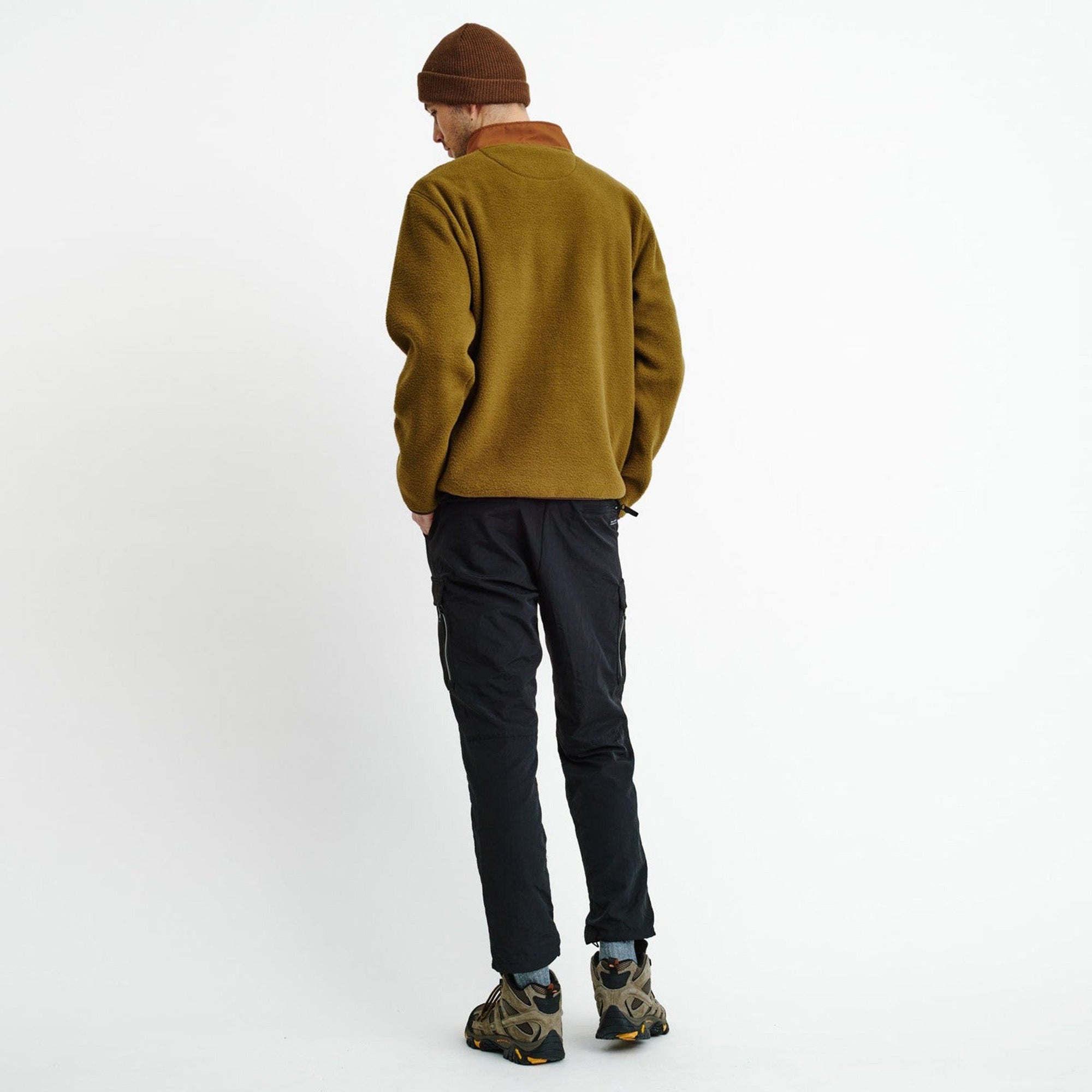 Mens Cosy Camp Fleece River Moss