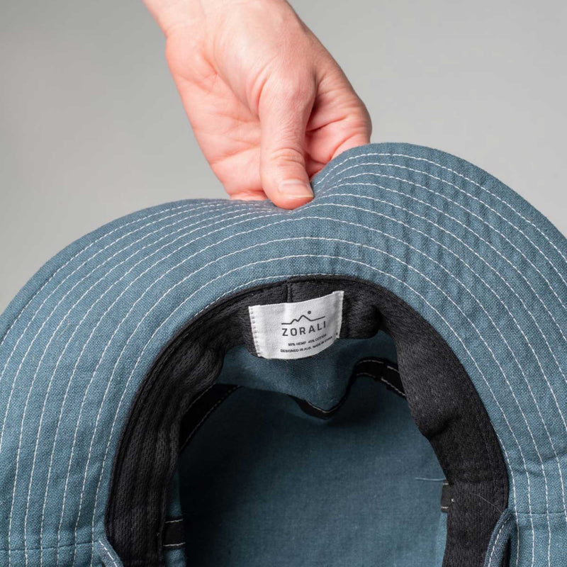 Hemp Explorer Hat Dark Slate