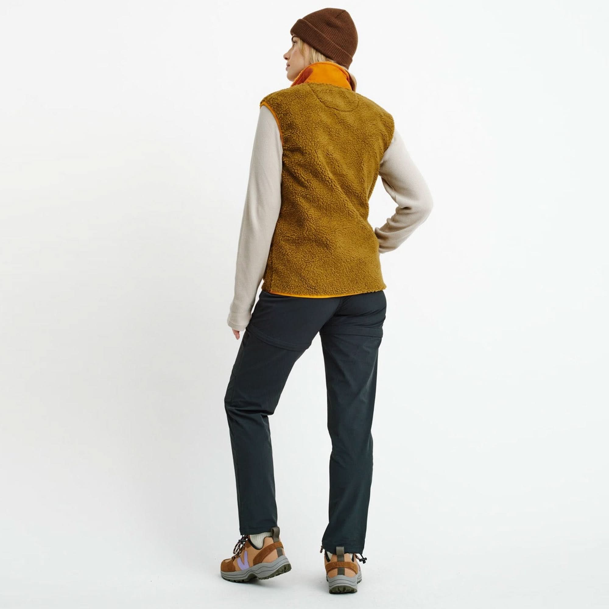 Womens Retro Recycled Vest Yellowstone
