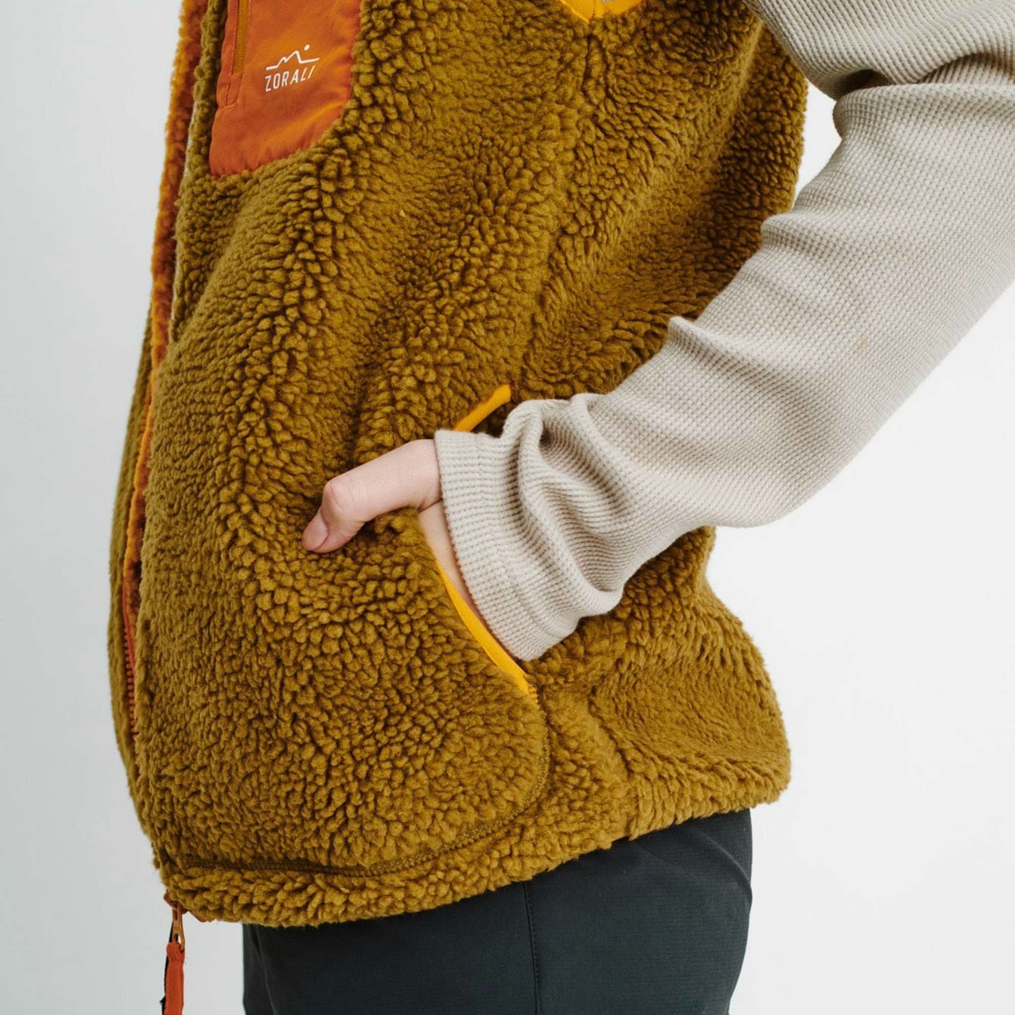 Womens Retro Recycled Vest Yellowstone