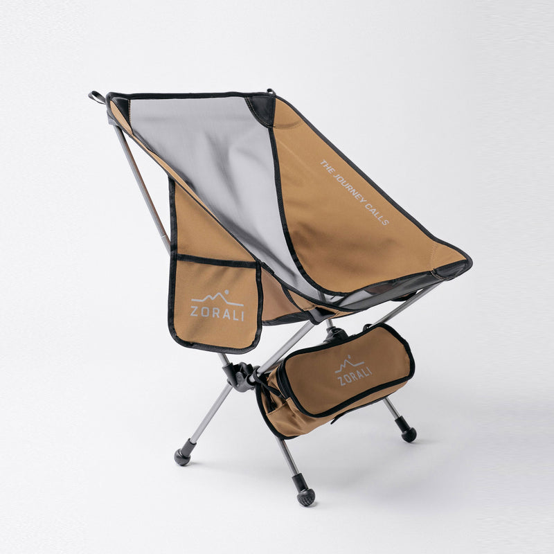 Trek-Ready Camp Chair Tan