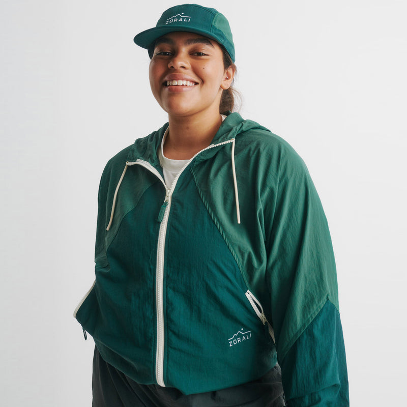Retro Shell Jacket Daintree Green