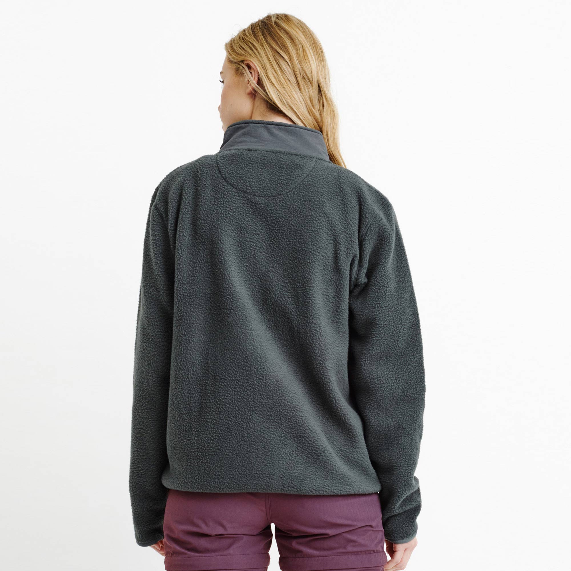 Womens Cosy Camp Fleece Stone Grey