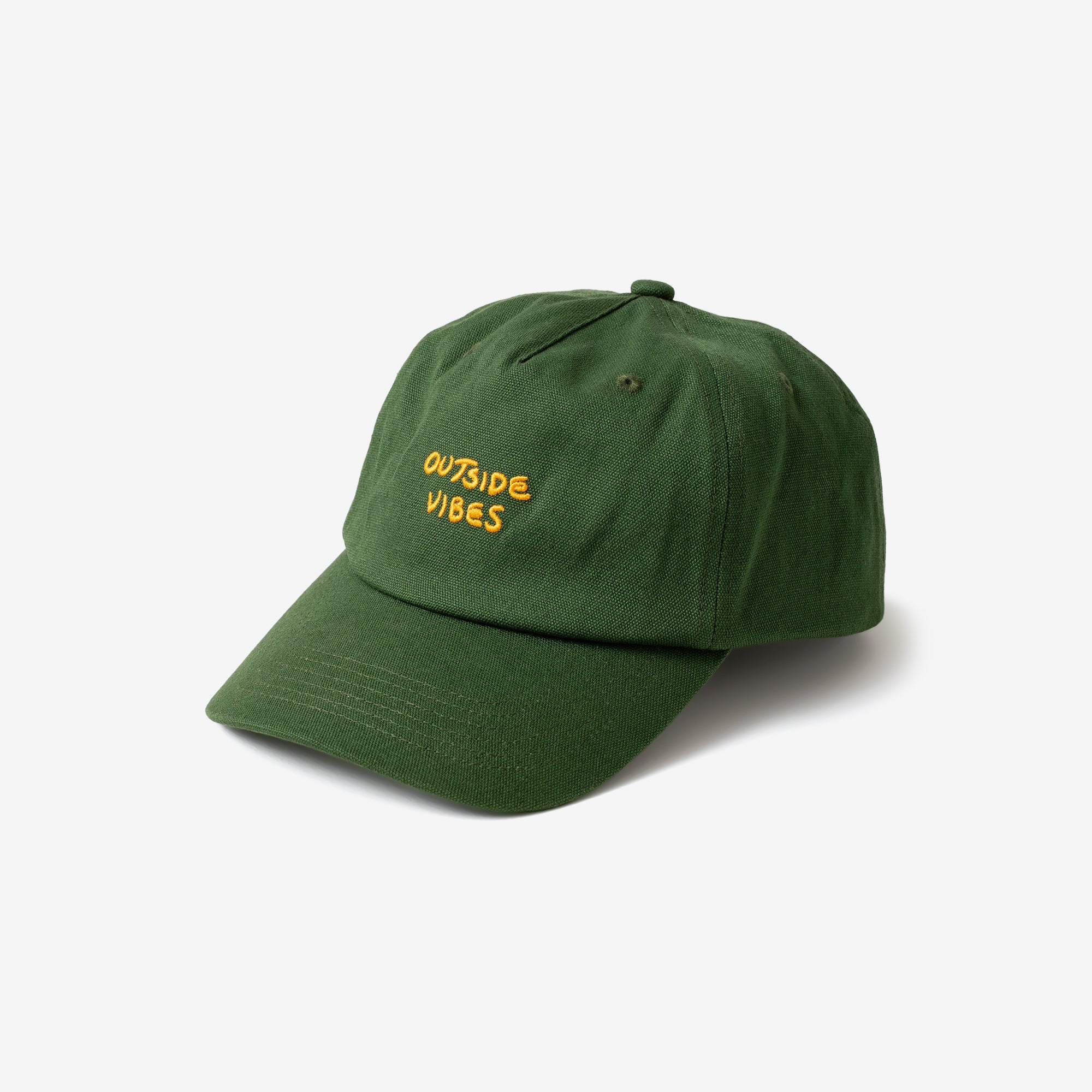 Outside Vibes Cap Forest Green