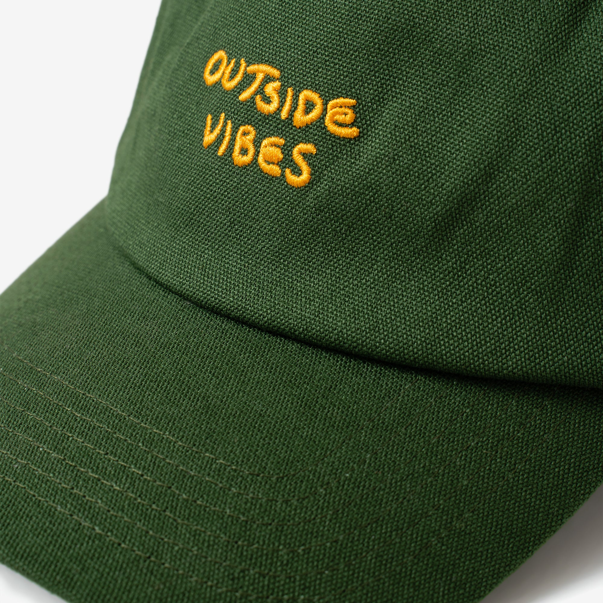 Outside Vibes Cap Forest Green