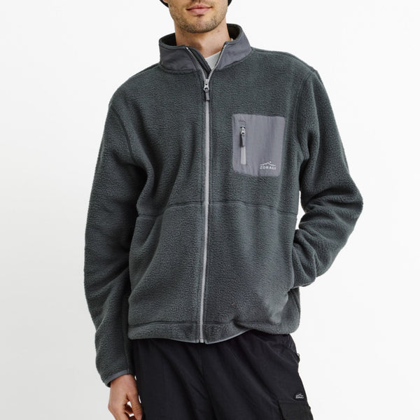 Cosy Camp Fleece Stone Grey