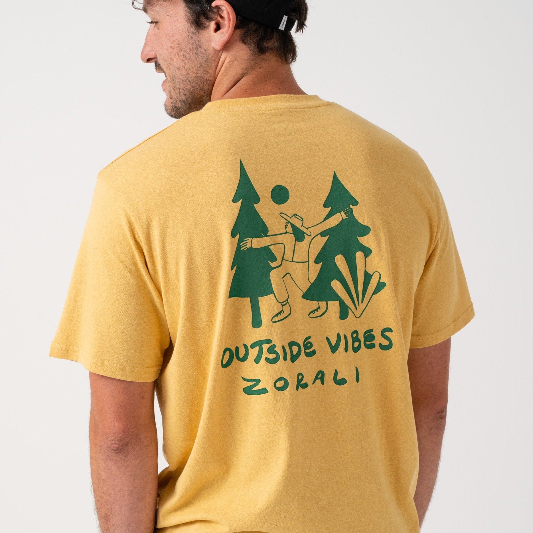 Mens Outside Vibes T-Shirt Sunshine