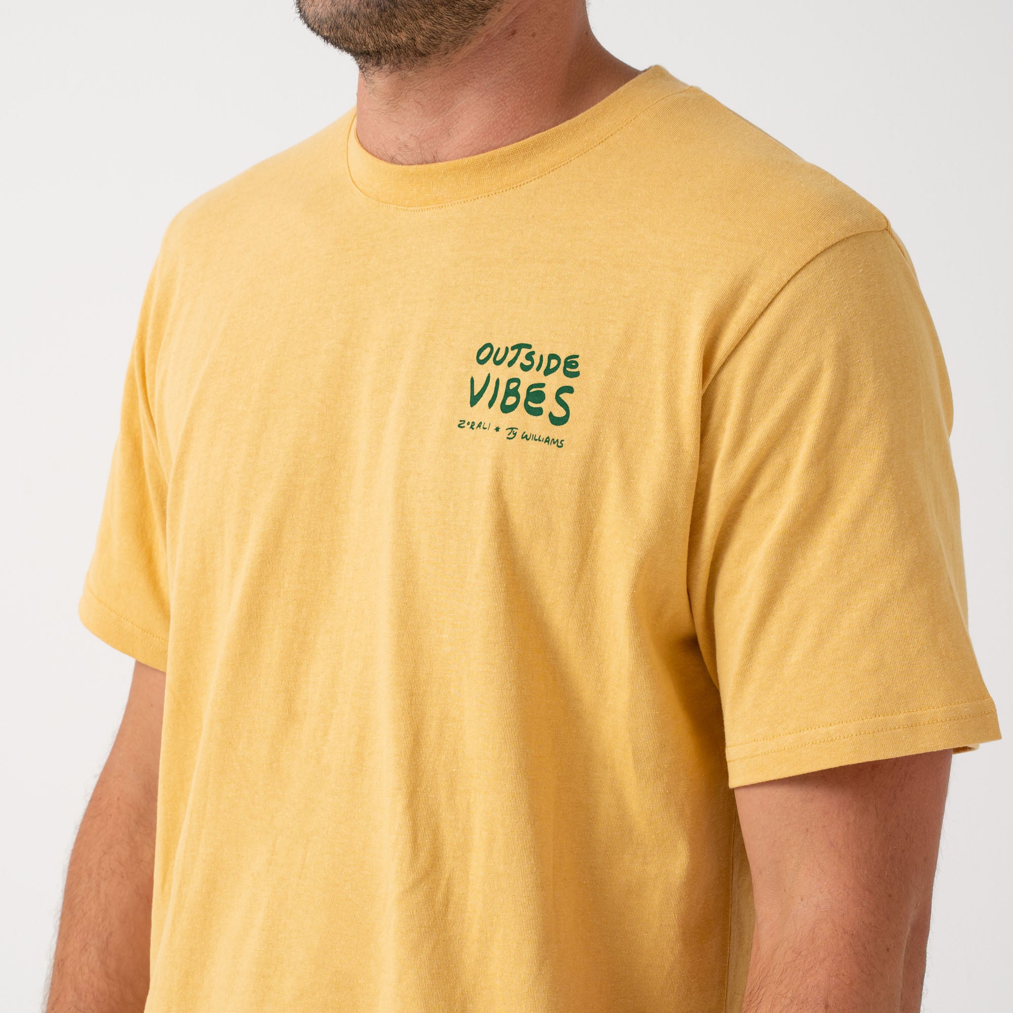 Mens Outside Vibes T-Shirt Sunshine