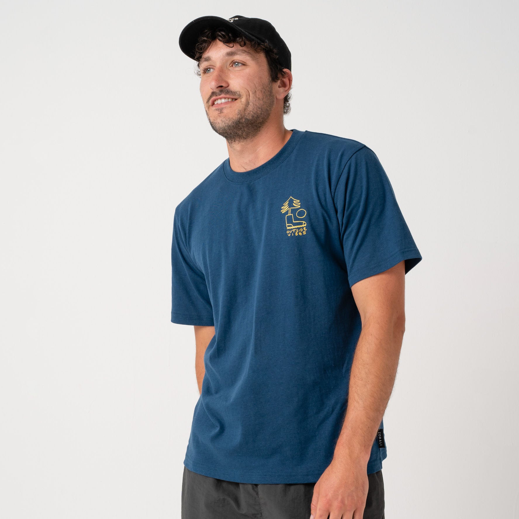 Mens Rest in Nature T-Shirt Indigo