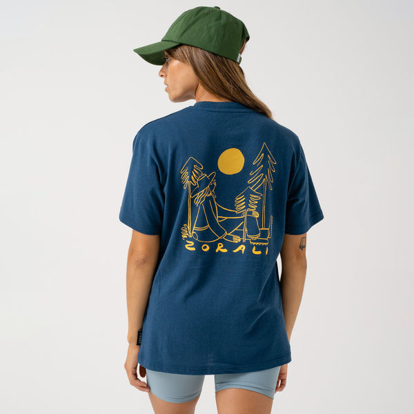 Rest in Nature T-Shirt Indigo