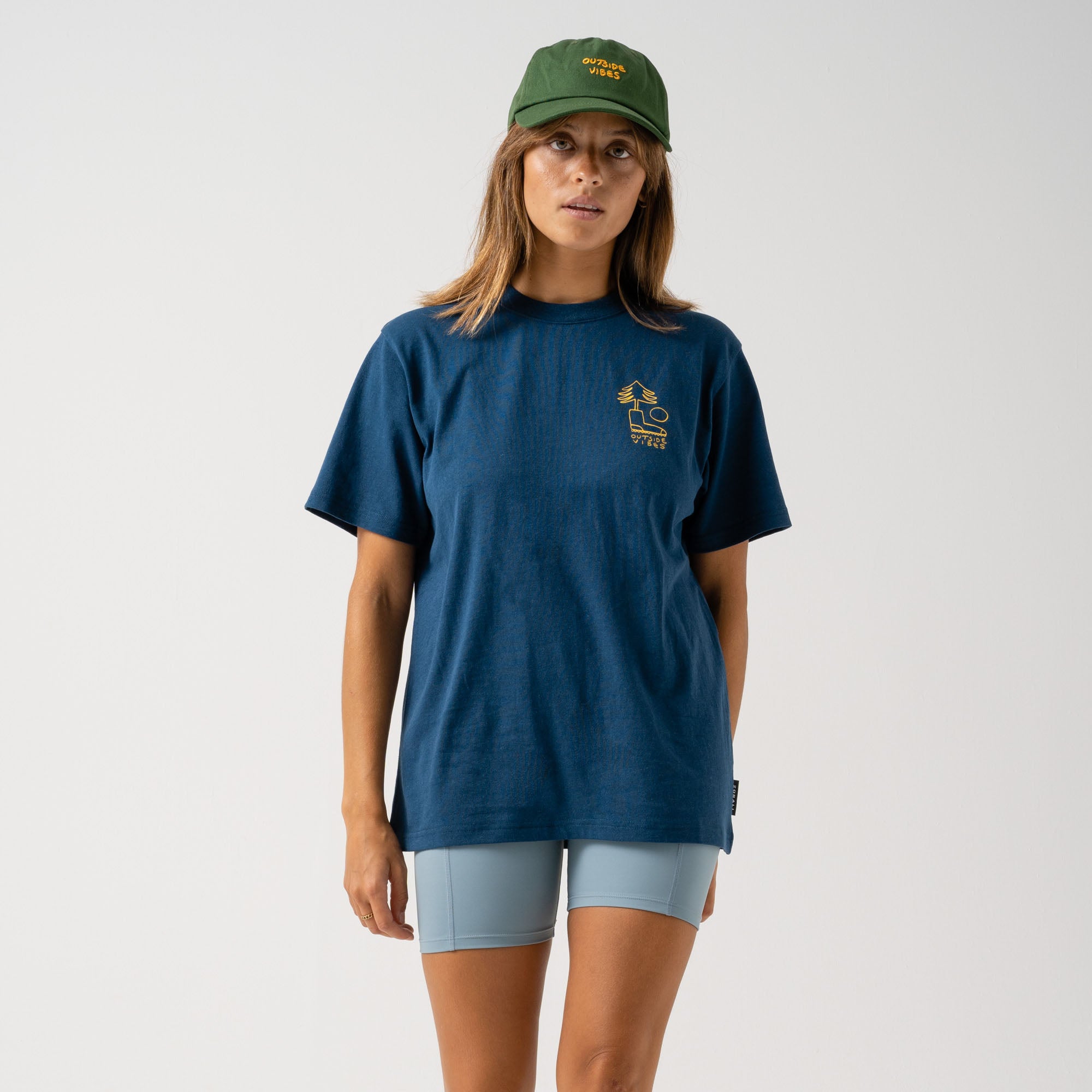 Womens Rest in Nature T-Shirt Indigo