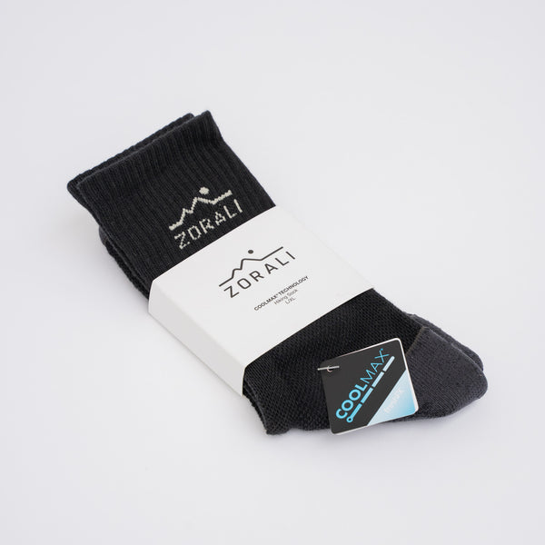 Trek-Ready Coolmax® Socks Black
