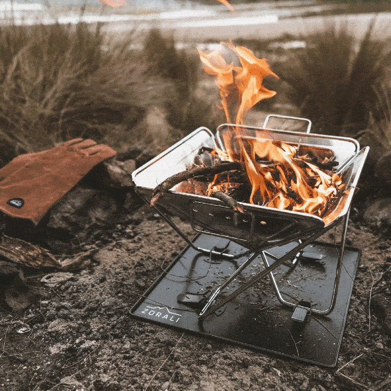 Pack and Stash Fire Place